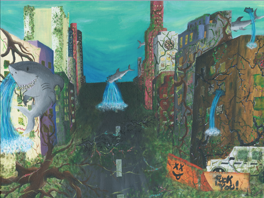 "Nature Wins" Original Print